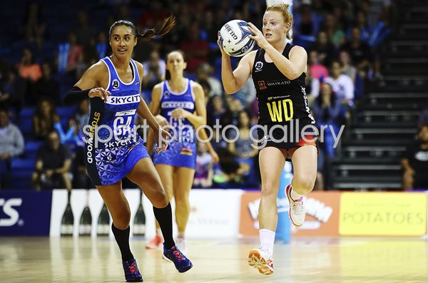 Samantha Sinclair Magic v Mystics New Zealand Netball 2017