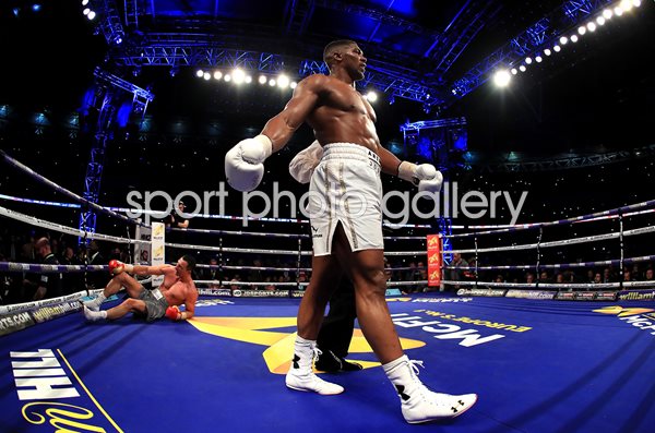 Anthony Joshua beats Wladimir Klitschko Wembley 2017