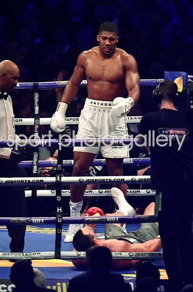 Anthony Joshua beats Wladimir Klitschko Wembley 2017