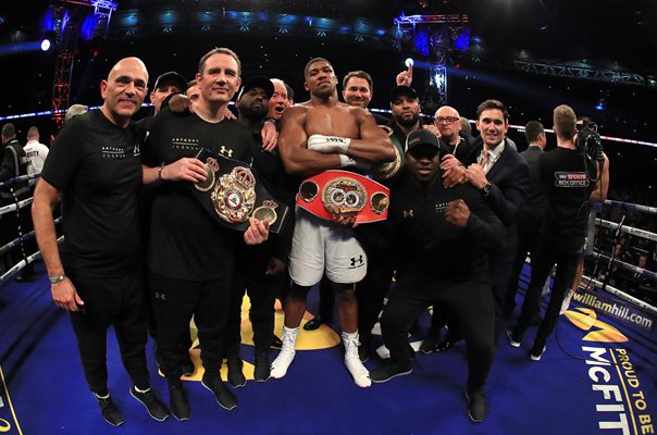 Anthony Joshua beats Wladimir Klitschko Wembley Stadium 2017