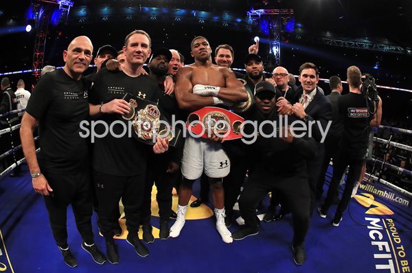 Anthony Joshua beats Wladimir Klitschko Wembley Stadium 2017