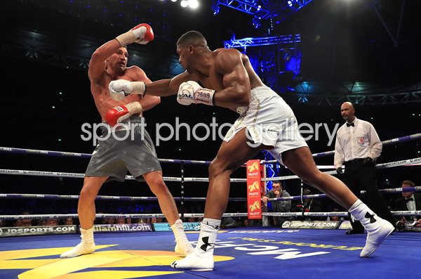 Anthony Joshua beats Wladimir Klitschko Wembley Stadium 2017