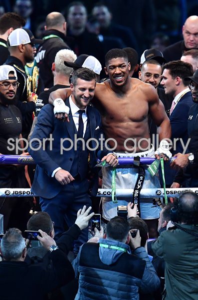 Anthony Joshua & Carl Froch Wembley Stadium 2017