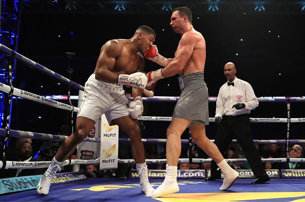 Anthony Joshua beats Wladimir Klitschko Wembley 2017