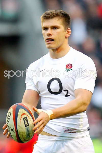 Owen Farrell England v Wales 2012