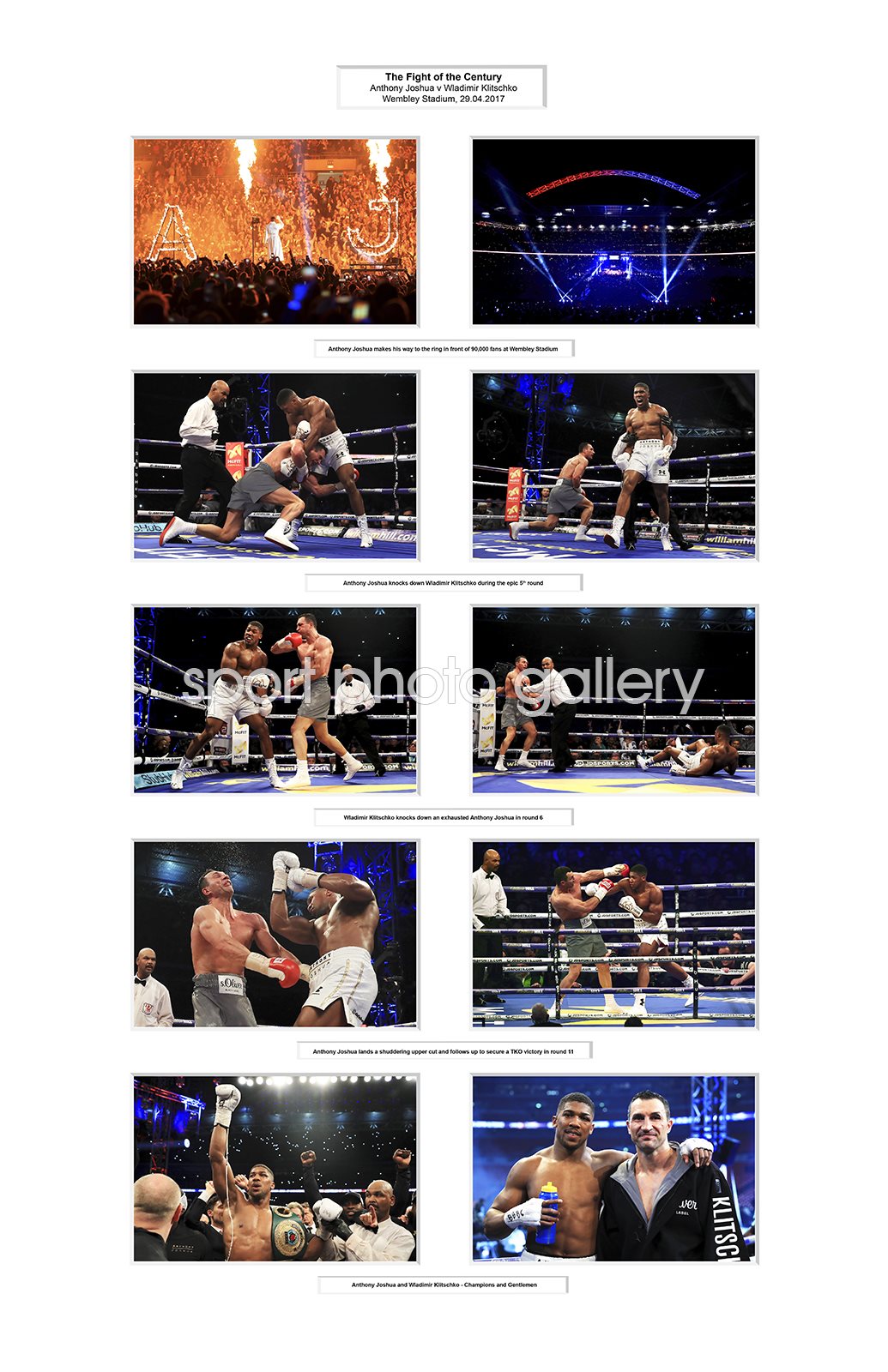 The Fight of the Century - Anthonly Joshua v Wladimir Klitschko