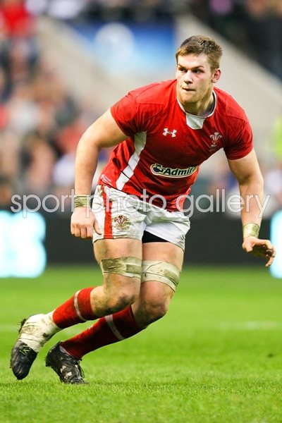 Dan Lydiate Wales v England 2012