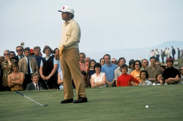 Lee Trevino USA British Open Muirfield 1972 