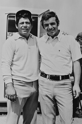 Lee Trevino & Tony Jacklin British Open Muirfield 1972