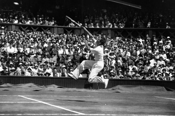 Fred Perry Great Britain v USA Davis Cup Wimbledon 