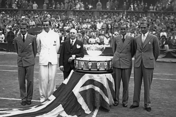 Great Britain Retains Davis Cup Wimbledon 1936