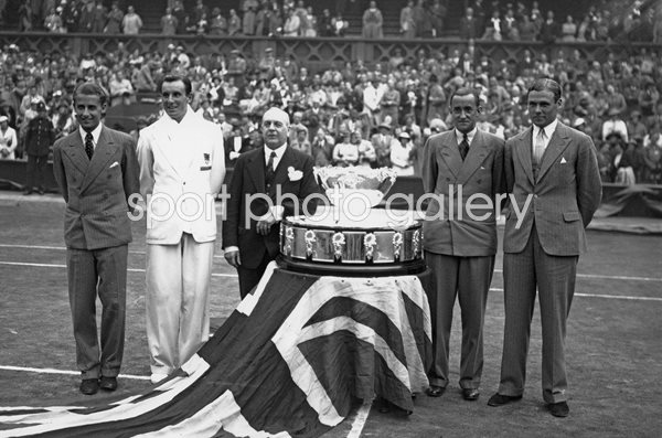 Great Britain Retains Davis Cup Wimbledon 1936