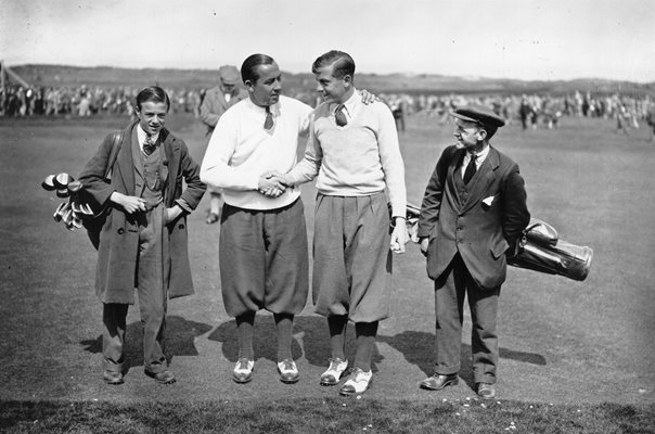 Walter Hagen & Henry Cotton British Open Muirfield