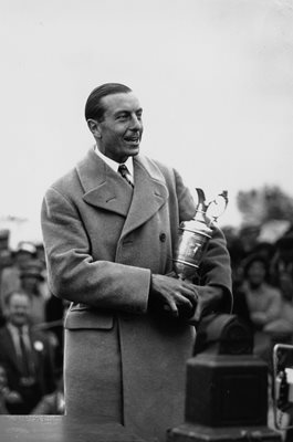 Henry Cotton British Open Champion Sandwich 1934