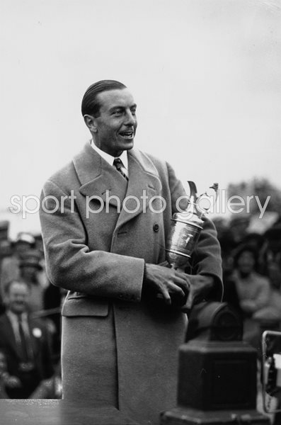 Henry Cotton British Open Champion Sandwich 1934