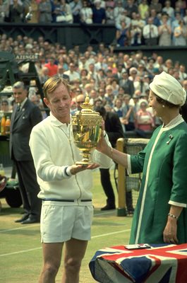 Rod Laver Australia Wimbledon Champion 1968