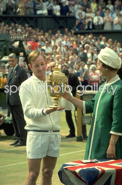 Rod Laver Australia Wimbledon Champion 1968