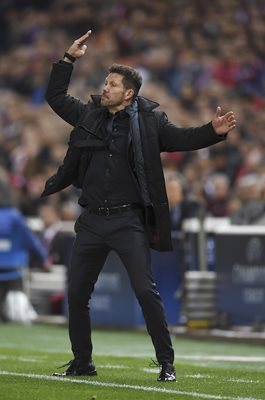 Diego Simeone Atletico Madrid v Real Madrid Champions League 2017