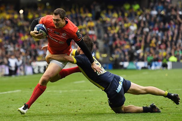 Alex Goode Saracens scores v Clermont European Final 2017