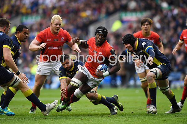Maro Itoje Saracens v Clermont European Final Murrayfield 2017