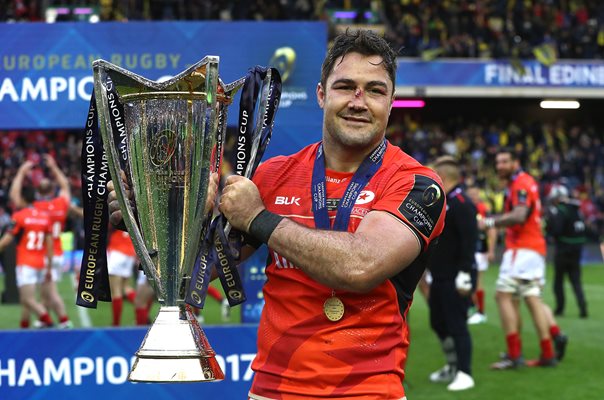 Brad Barritt Saracens Captain European Rugby Champions 2017