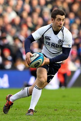 Greig Laidlaw Scotland Murrayfield 2012