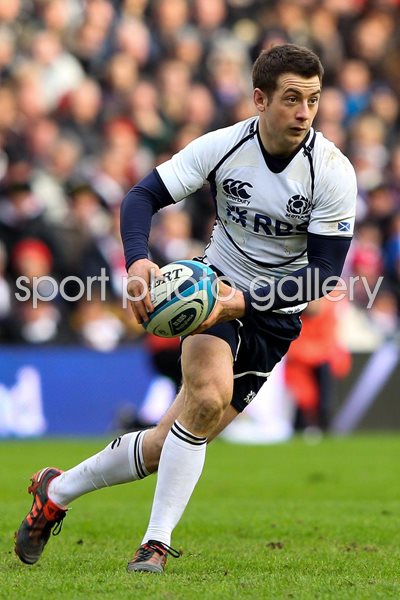 Greig Laidlaw Scotland Murrayfield 2012