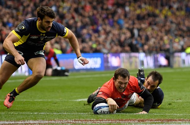 Alex Goode Saracens scores v Clermont European Champions Cup Final 2017