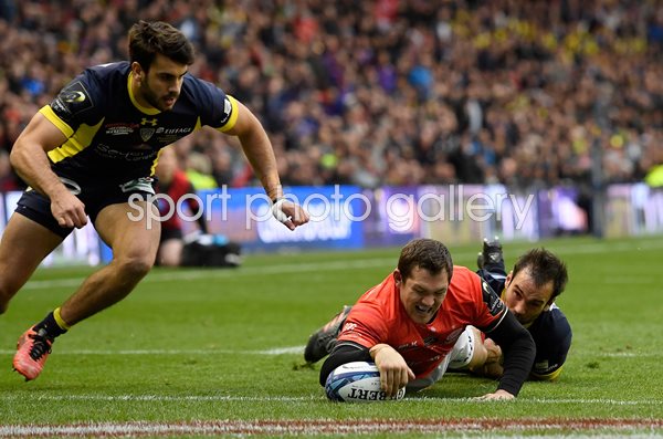 Alex Goode Saracens scores v Clermont European Champions Cup Final 2017