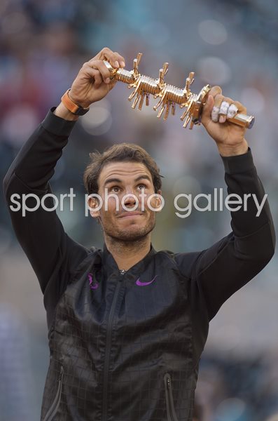 Rafael Nadal Madrid Open Champion 2017
