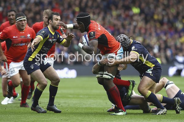 Maro Itoje Saracens v Clermont European Champions Cup Final 2017