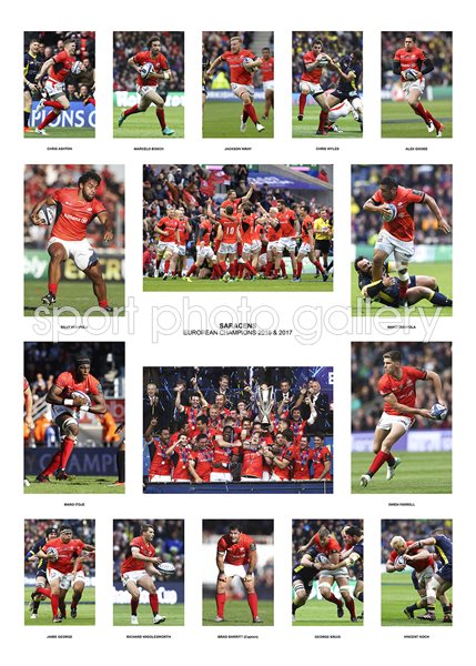 Saracens European Champions Team Special 2017