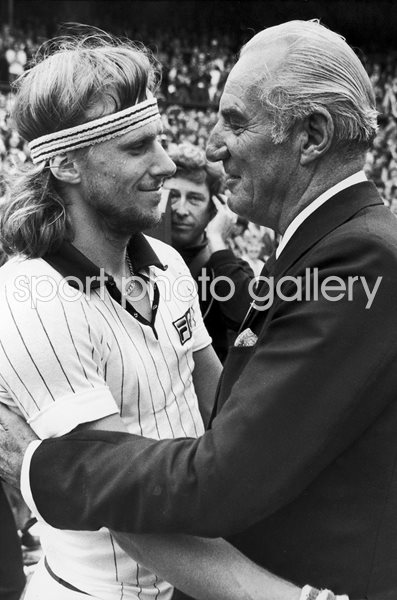 Bjorn Borg & Fred Perry Wimbledon 1978