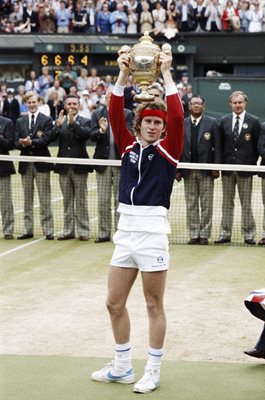 John McEnroe Wimbledon Champion 1981