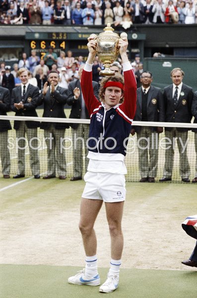 John McEnroe Wimbledon Champion 1981