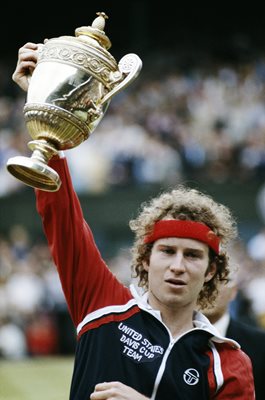John McEnroe Wimbledon Champion 1981