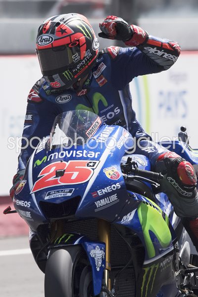 Maverick Vinales MotoGP of France 2017 Winner