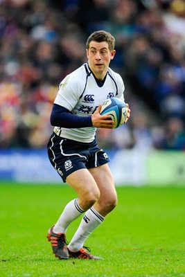 Greig Laidlaw Scotland Murrayfield 2012