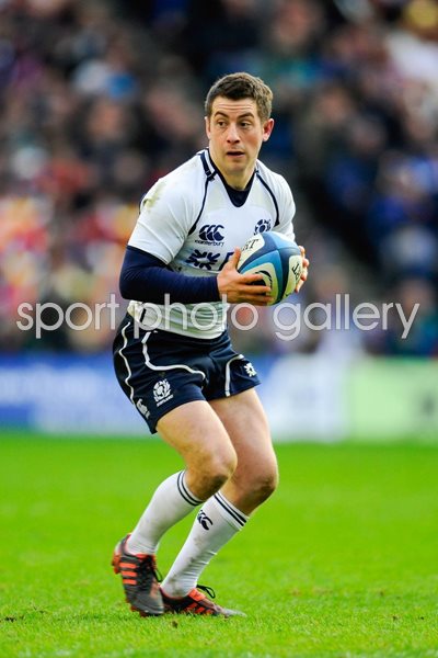 Greig Laidlaw Scotland Murrayfield 2012