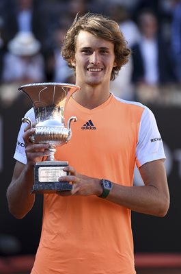 Alexander Zverev Germany Rome Champion 2017