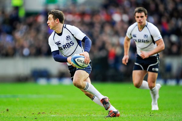 Greig Laidlaw Scotland v France 2012