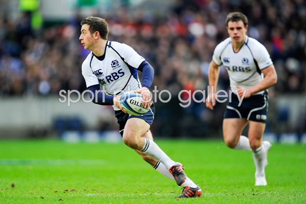 Greig Laidlaw Scotland v France 2012
