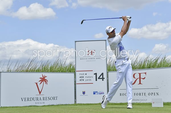 Alvaro Quiros Rocco Forte Open Champion 2017