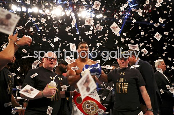 Anthony Joshua wins IBF World Heavyweight Title 2017