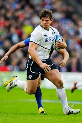 Ross Ford Scotland captain v France 2012