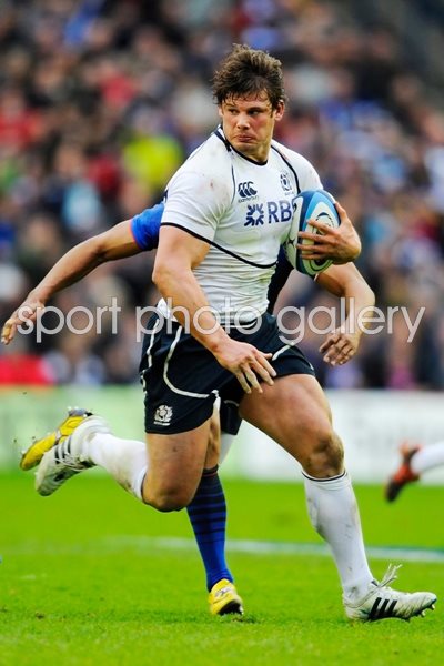 Ross Ford Scotland captain v France 2012