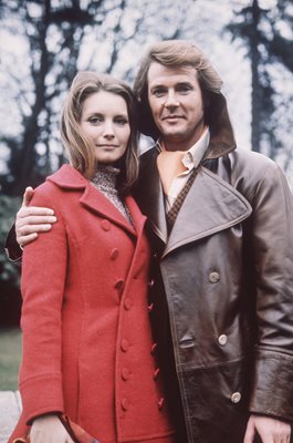 Roger Moore & Catherine Schell The Persuaders 1972