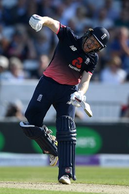 Eoin Morgan England Century v South Africa ODI 2017