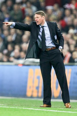 Stuart Pearce England Manager Wembley 2012