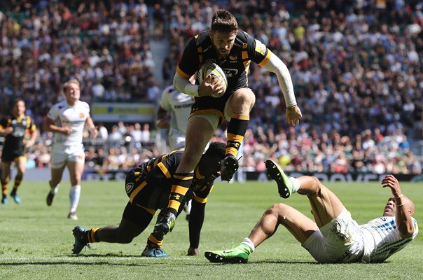Elliot Daly Wasps v Exeter Chiefs Premiership Final 2017